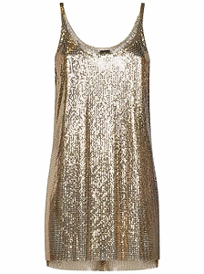 Paco Rabanne Mesh Tank Top