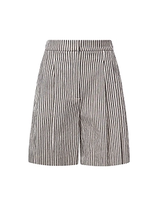 Ottod'ame Striped Tailored Shorts