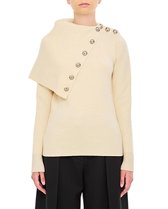 Paco Rabanne Oversize Turtleneck Jumper
