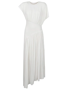 Paco Rabanne Ruched Asymmetric Dress