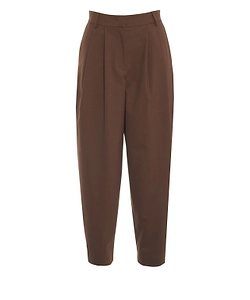 Ottod'ame Whi High-Waist Trousers