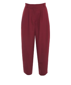 Ottod'ame Whi High-Waist Trousers