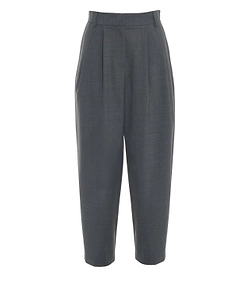 Ottod'ame Whi High-Waist Trousers