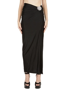 Paco Rabanne Ruffled Detail Maxi Skirt