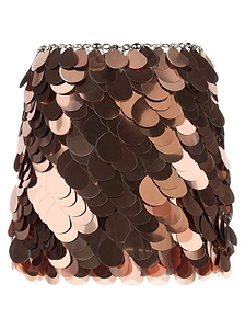 Sequin Disc Mini Skirt