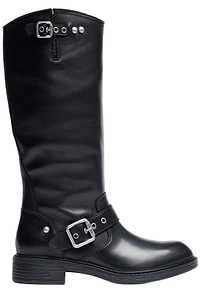Ash Freesia Tall Leather Moto Booties