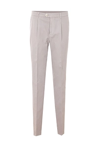 Brunello Cucinelli Leisure-Fit Pleated Gabardine Trousers