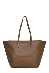 Brunello Cucinelli Logo Embossed Top Handle Bag