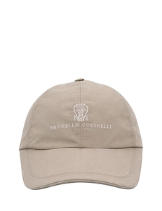 Brunello Cucinelli Logo Embroidered Baseball Cap