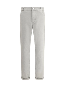 Brunello Cucinelli Logo Patch Straight-Leg Jeans