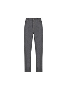 Brunello Cucinelli Logo Patch Straight-Leg Jeans