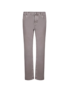 Brunello Cucinelli Logo Patch Straight-Leg Trousers