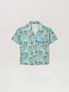 Palm Angels Aop Palms Bowling Shirt