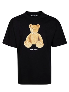 Palm Angels Bear Printed Crewneck T-Shirt