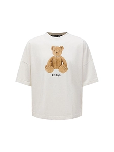 Palm Angels Bear Printed Oversize T-Shirt