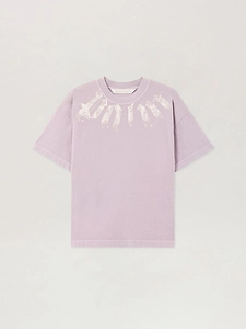 Palm Angels Big Neck Logo Loose T-Shirts