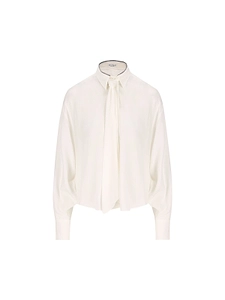 Brunello Cucinelli Long Sleeved Curved Hem Shirt