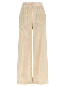 Brunello Cucinelli Monili Detailed Straight Leg Trousers
