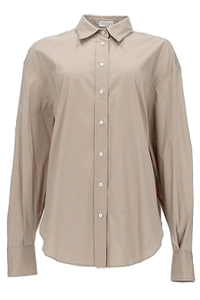 Brunello Cucinelli Oversized Button-Up Shirt