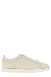 Brunello Cucinelli Panelled Low-Top Sneakers