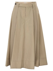 Poplin Sartorial Skirt