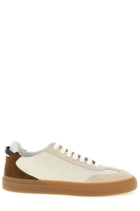 Brunello Cucinelli Precious Loop Detailed Lace-Up Sneakers
