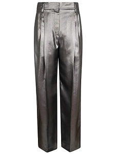 Brunello Cucinelli Straight-Leg Pleated Trousers