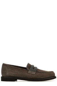 Brunello Cucinelli Strap Detail Flat Shoes