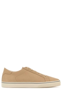 Brunello Cucinelli Round Toe Lace-Up Sneakers