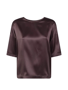 Brunello Cucinelli Keyhole Crewneck Top