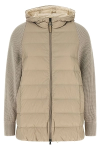 Brunello Cucinelli Shiny Zipped Pull Down Jacket