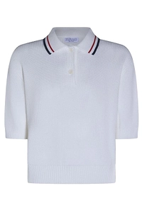 Brunello Cucinelli Short Sleeve Striped Jumper