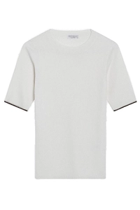 Brunello Cucinelli Short-Sleeved Crewneck Jumper