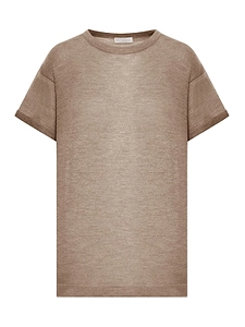 Brunello Cucinelli Short Sleeved Crewneck T-Shirt