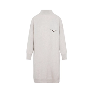 Brunello Cucinelli Turtleneck Knitted Dress