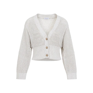 Brunello Cucinelli V-Neck Buttoned Cardigan
