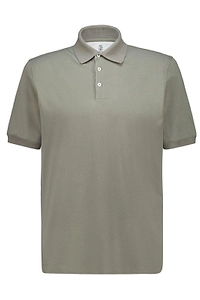 Brunello Cucinelli Short-Sleeved Polo Shirt