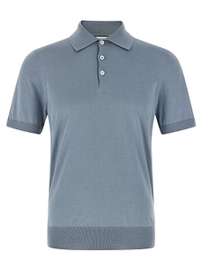Brunello Cucinelli Short-Sleeved Polo Shirt