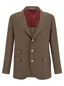 Brunello Cucinelli Single-Breasted Blazer