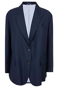 Brunello Cucinelli Single Breasted Blazer