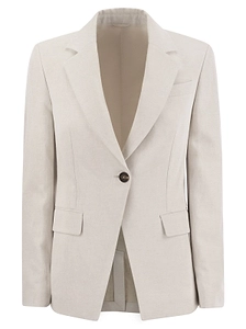 Brunello Cucinelli Single-Breasted Blazer