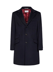 Brunello Cucinelli Single Breasted Button-Up Coat