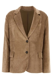 Brunello Cucinelli Single Breasted Long Sleeved Jacket