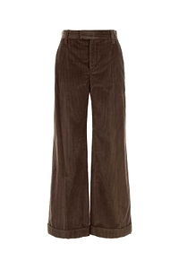 Brunello Cucinelli Wide-Leg Corduroy Pants