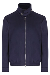 Brunello Cucinelli Zip Bomber Jacket