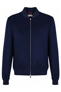 Brunello Cucinelli Zip-Up Bomber Jacket
