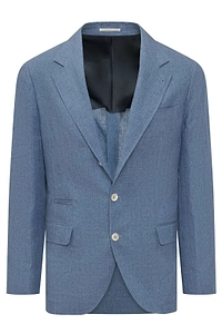 Brunello Cucinelli Single-Breasted Tailored Blazer