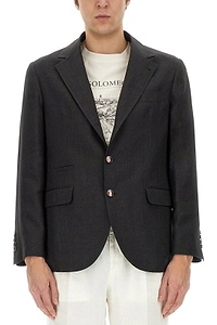 Brunello Cucinelli Single-Breasted Tailored Blazer