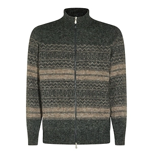 Brunello Cucinelli Zip-Up High Neck Cardigan