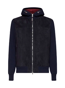 Brunello Cucinelli Zip-Up Hooded Jacket